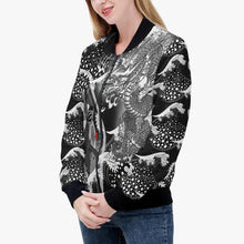 Load image into Gallery viewer, 'ToryuMon black' Trending Women’s Jacket