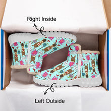 Load image into Gallery viewer, Warrior-Fur Zipper Up Boots