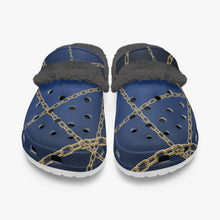 Load image into Gallery viewer, ‘Chains’ Lined Clogs
