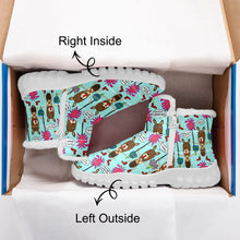 Load image into Gallery viewer, Warrior-Fur Zipper Up Boots