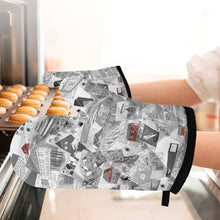 Load image into Gallery viewer, ‘Fogo island’ Oven glove(two pieces)