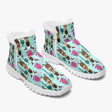 Load image into Gallery viewer, Warrior-Fur Zipper Up Boots