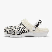 Load image into Gallery viewer, ‘Doodle Sheep’ Lined All Over Printed Clogs
