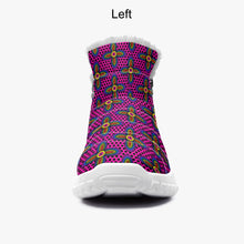 Load image into Gallery viewer, Vibrant Blossom- Fur Zipper Up Boots