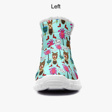 Load image into Gallery viewer, Warrior-Fur Zipper Up Boots