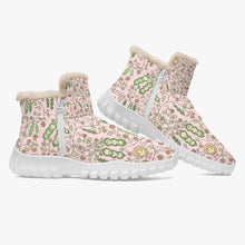 Load image into Gallery viewer, Beans in Pink- Fur Zipper Up Boots