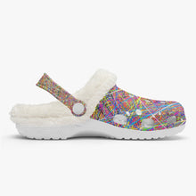 Load image into Gallery viewer, Rainbow Threads-Lined Clogs