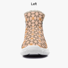 Load image into Gallery viewer, New York memories in orange-Fur Zipper Up Boots