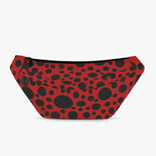 Load image into Gallery viewer, ‘Red with black dots’ Fanny Pack