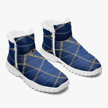 Load image into Gallery viewer, ‘Chains’ Fur Zipper Up Boots