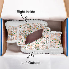 Load image into Gallery viewer, Daisy in Pink-Fur Zipper Up Boots