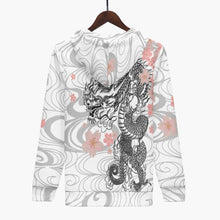 Load image into Gallery viewer, 'Yozakura White' Unisex Hoodie