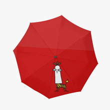 Load image into Gallery viewer, 'Giraffe Human' Automatic Folding Umbrella