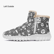 Load image into Gallery viewer, Friends on the Earth-Fur Zipper Up Boots