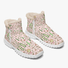 Load image into Gallery viewer, Beans in Pink- Fur Zipper Up Boots