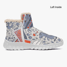 Load image into Gallery viewer, 446. ‘Sunday’ Cotton-pad Fur Zipper Up Boots