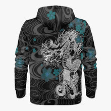 Load image into Gallery viewer, 'Yozakura Black' Unisex Hoodie