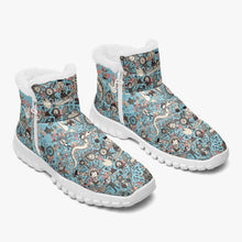 Load image into Gallery viewer, Unknown World-Fur Zipper Up Boots