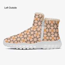 Load image into Gallery viewer, New York memories in orange-Fur Zipper Up Boots