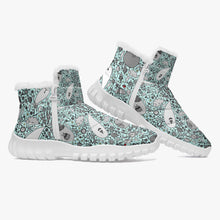 Load image into Gallery viewer, Dream in Turqoise- Fur Zipper Up Boots