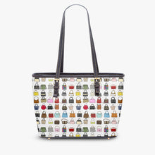 Load image into Gallery viewer, 586. ‘Fashion Lover’ Large Leather Tote Bag