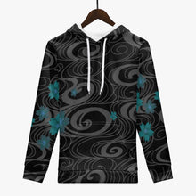 Load image into Gallery viewer, 'Yozakura Black' Unisex Hoodie
