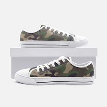 Load image into Gallery viewer, 'Camo' Low Top Canvas Shoes