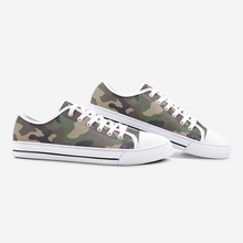 Load image into Gallery viewer, 'Camo' Low Top Canvas Shoes
