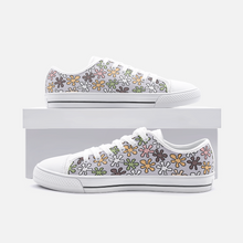 Load image into Gallery viewer, Happie in Lilac - Low Top Canvas Shoes