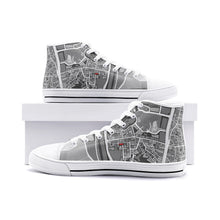 Load image into Gallery viewer, MAP -High Top Canvas Shoes