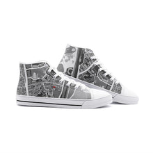 Load image into Gallery viewer, MAP -High Top Canvas Shoes