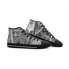 Load image into Gallery viewer, MAP -High Top Canvas Shoes