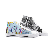Load image into Gallery viewer, Bom Bom Bosa2 Unisex High Top Canvas Shoes