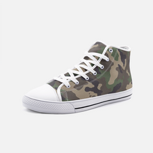 Load image into Gallery viewer, 'Camo' High Top Canvas Shoes
