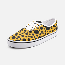 Load image into Gallery viewer, Yellow with Black dots -Low Cut Loafer Shoes