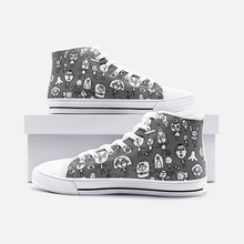 Load image into Gallery viewer, Friends on the Earth -High Top Canvas Shoes