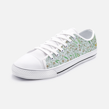 Load image into Gallery viewer, Beans in Blue -Unisex Low Top Canvas Shoes