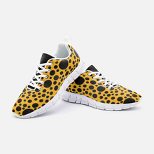 Load image into Gallery viewer, Yellow with Black dots -Athletic Sneakers