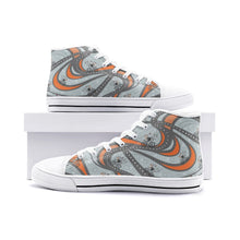 Load image into Gallery viewer, 'U' High Top Canvas Shoes