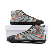 Load image into Gallery viewer, 'U' High Top Canvas Shoes