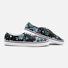Load image into Gallery viewer, Blue Flower -Low Cut Loafer Shoes