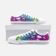 Load image into Gallery viewer, Dream in Rainbow -Low Top Canvas Shoes