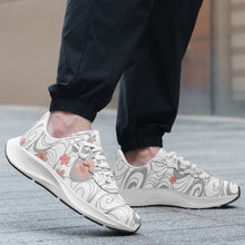 Load image into Gallery viewer, ‘Yozakura White’ Unisex Mesh Tech Performance Running Shoes