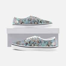 Load image into Gallery viewer, Unknown World in Blue -Low Cut Loafer Shoes