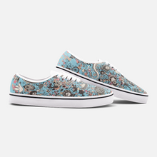 Load image into Gallery viewer, Unknown World in Blue -Low Cut Loafer Shoes