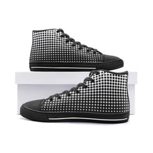 Load image into Gallery viewer, Dots -Unisex High Top Canvas Shoes