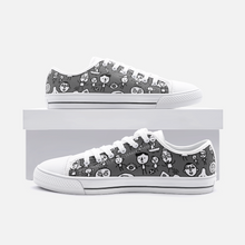 Load image into Gallery viewer, Friends on the Earth - Low Top Canvas Shoes