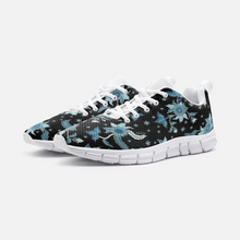 Load image into Gallery viewer, Blue Flower -Athletic Sneakers