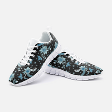 Load image into Gallery viewer, Blue Flower -Athletic Sneakers