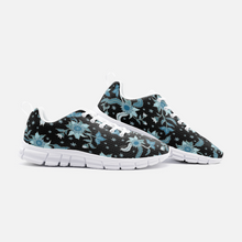 Load image into Gallery viewer, Blue Flower -Athletic Sneakers